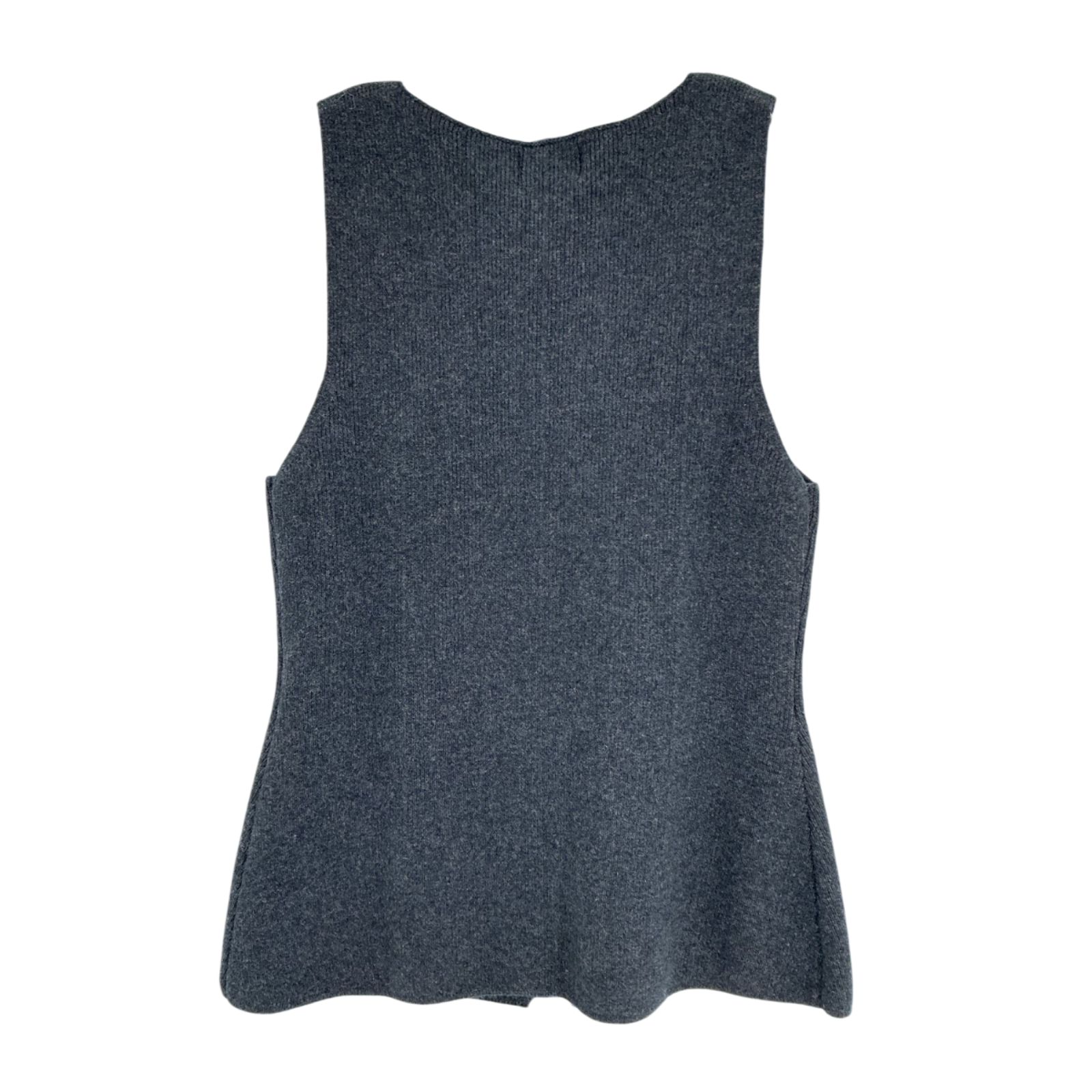 Dissh Knit Blue Ava Longline Vest Size M — image 3 of 4